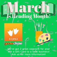 CONTESTS! March Is Reading Month CONTESTS! March Is Reading Month
