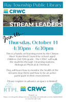 CRWC Stream Leaders CRWC Stream Leaders