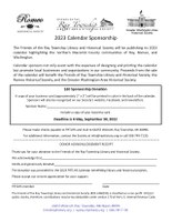 FRTLHS 2023 Calendar Sponsorship