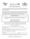 FRTLHS Seeking 2022 Calendar Sponsors