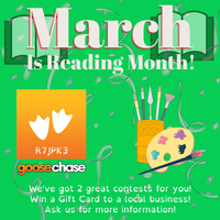 CONTESTS! March Is Reading Month
