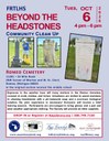 Beyond the Headstones Community Clean Up Oct 6, 2026 flyer.jpg